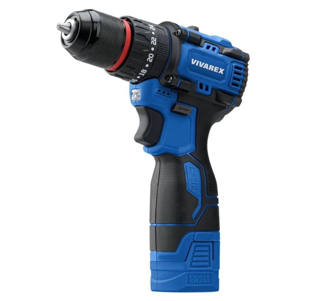 دریل شارژی ۱۶ ولت ویوارکس ۲ باتری کد VR1608