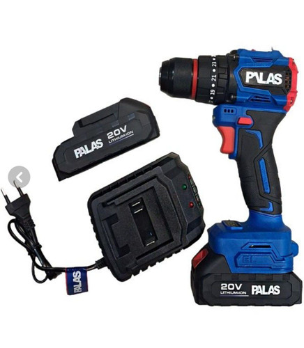 دریل شارژی چکشی براشلس ۲۰ ولت پالاس کد p2420