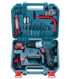 کیت دریل شارژی ۱۲ ولت یک باتری ۳۵ پارچه رونیکس RS-8611