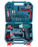 کیت دریل شارژی ۱۲ ولت یک باتری ۳۵ پارچه رونیکس RS-8611